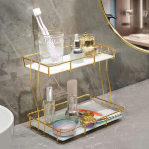 Alternative view of 2 Tier Rectangular Vanity Stand