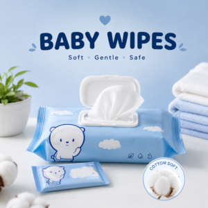 64 Pcs Mini Wet Wipes