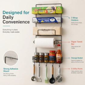 Modular Kitchen Wall Organizer