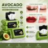80 PCS Avocado Makeup Remover Wipes