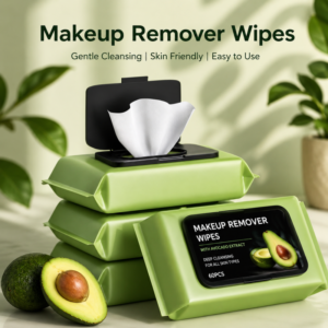 80 PCS Avocado Makeup Remover Wipes