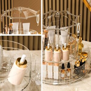 Alternative view of 360 Rotating Cosmetic Storage Rack