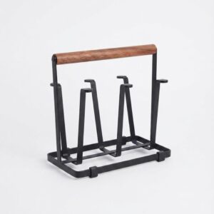 Alternative view of Iron Glass Stand