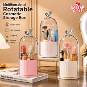Alternative view of Multifunctional Rotating Cosmetic Storage Holder
