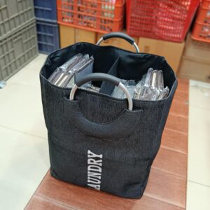 Alternative view of Foldable Laundry Basket with Aluminium Handle