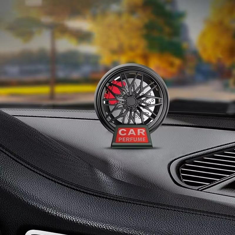 Bushineco Speed Wheel Hub Car Air Vent Aromatherapy – Stylish Car Perfume Diffuser - Image 5
