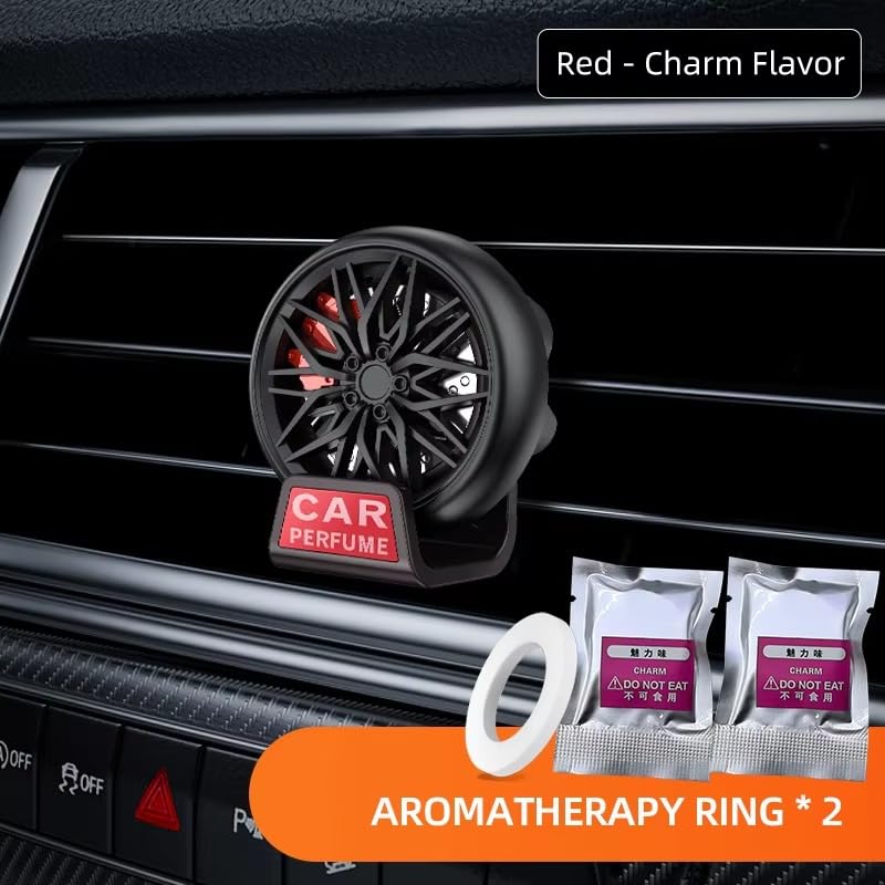 Bushineco Speed Wheel Hub Car Air Vent Aromatherapy