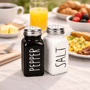 Alternative view of Salt And Pepper Jar 2 Pcs Ceramic