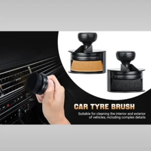 Alternative view of Round Car Tyre & Trim Dressing Applicator Brush