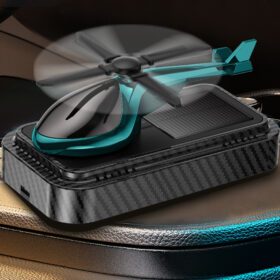 Solar Power Helicopter Car Air Freshener