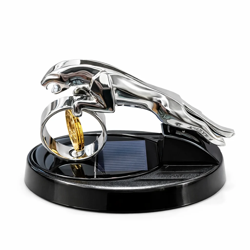 Solar Powered Leopard Car Dashboard Fragrance | Stylish Car Perfume - Image 3