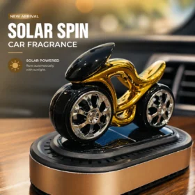Solar Spin Car Fragrance Air Freshener