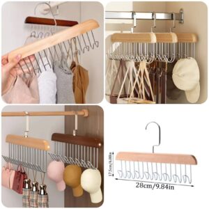 8 Hooks Wooden Hanger