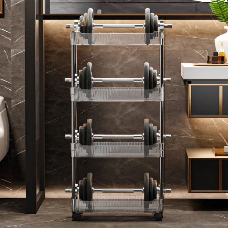 Premium Acrylic Luxury Trolley – Stylish Multipurpose Storage Organizer - Image 5