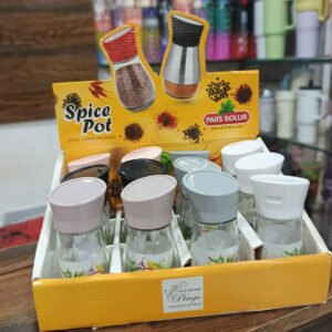 Alternative view of Easy-Pour Moisture-Proof Salt and Pepper Shaker Set