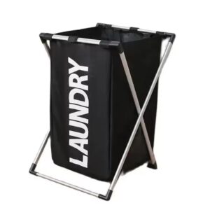 Foldable Waterproof Laundry Basket with Aluminium Frame