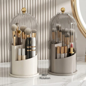Dustproof Rotating Luxury Brush Holder