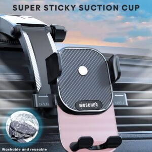 Alternative view of Car Suction Cup Phone Holder N81 – Windshield Mobile Mount