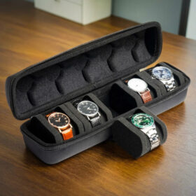 5 Slot Portable Watch Organizer  Premium Quality