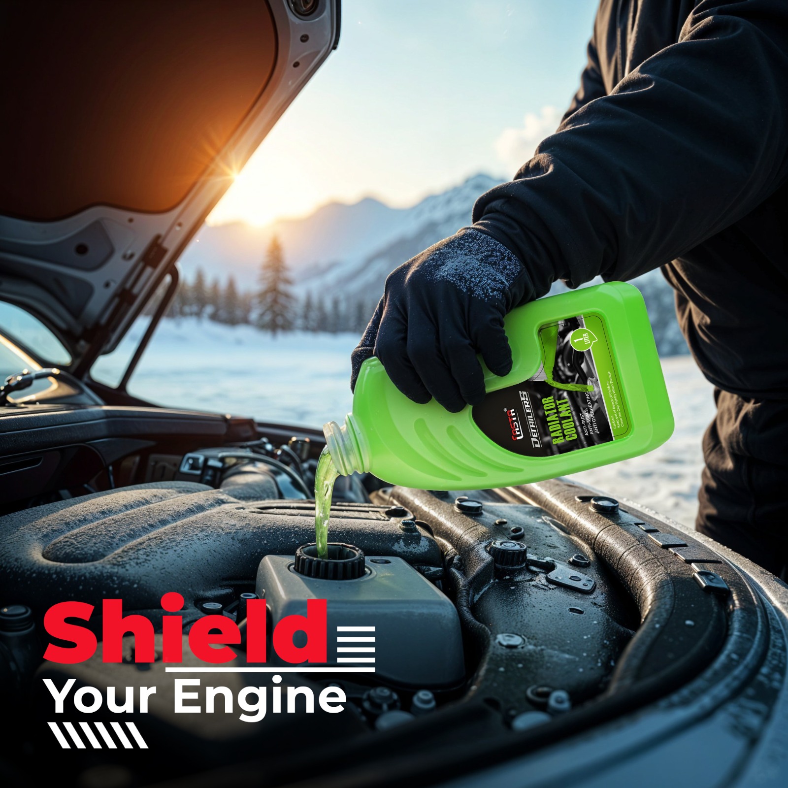 Detailers Radiator Coolant Green