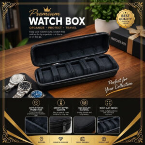 Alternative view of 5 Slot Portable Watch Organizer  Premium Quality