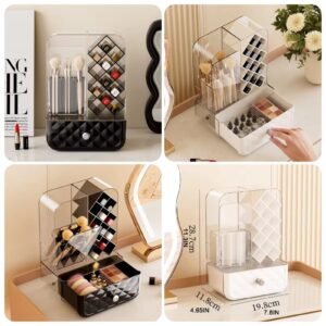 Multi-purpose Desktop Large Capacity  Makeup Brush & Lipstick Storage Rack