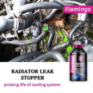 Alternative view of FLAMINGO Radiator Leak Stopper 345ML – Car Cooling System Sealer