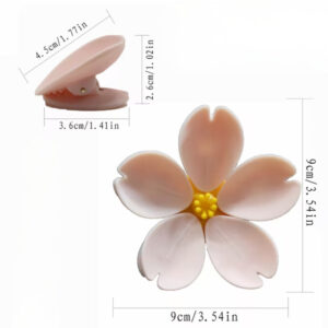 Aesthetic flower magnetic sealing clip for closing food bags and packets