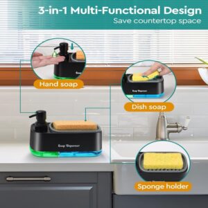 Alternative view of Hand & Dish Soap Pump Dispenser – Premium Kitchen Dispenser