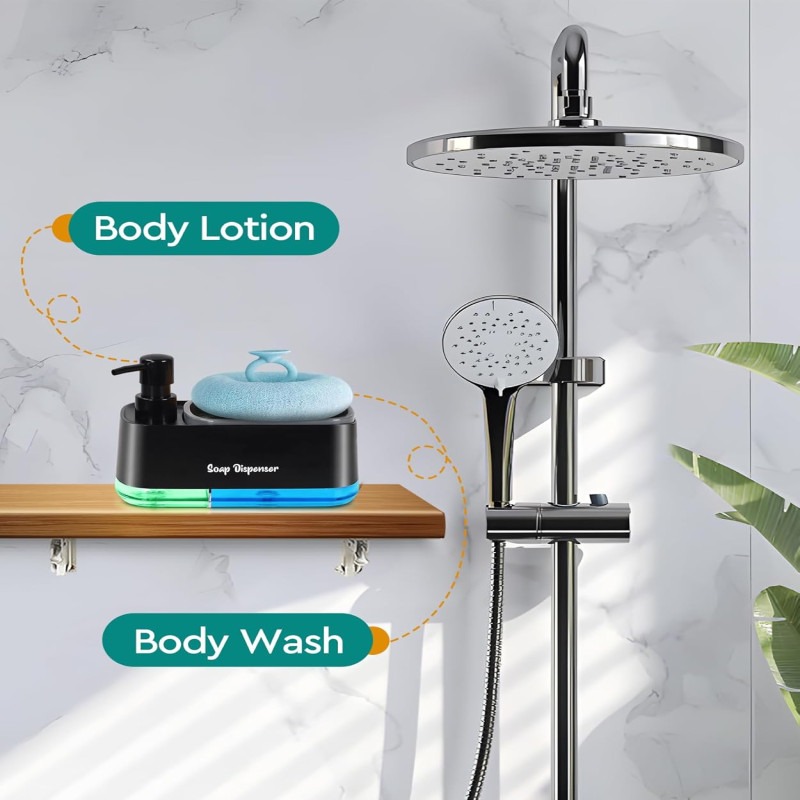 Hand & Dish Soap Pump Dispenser – Premium Kitchen Dispenser - Image 5