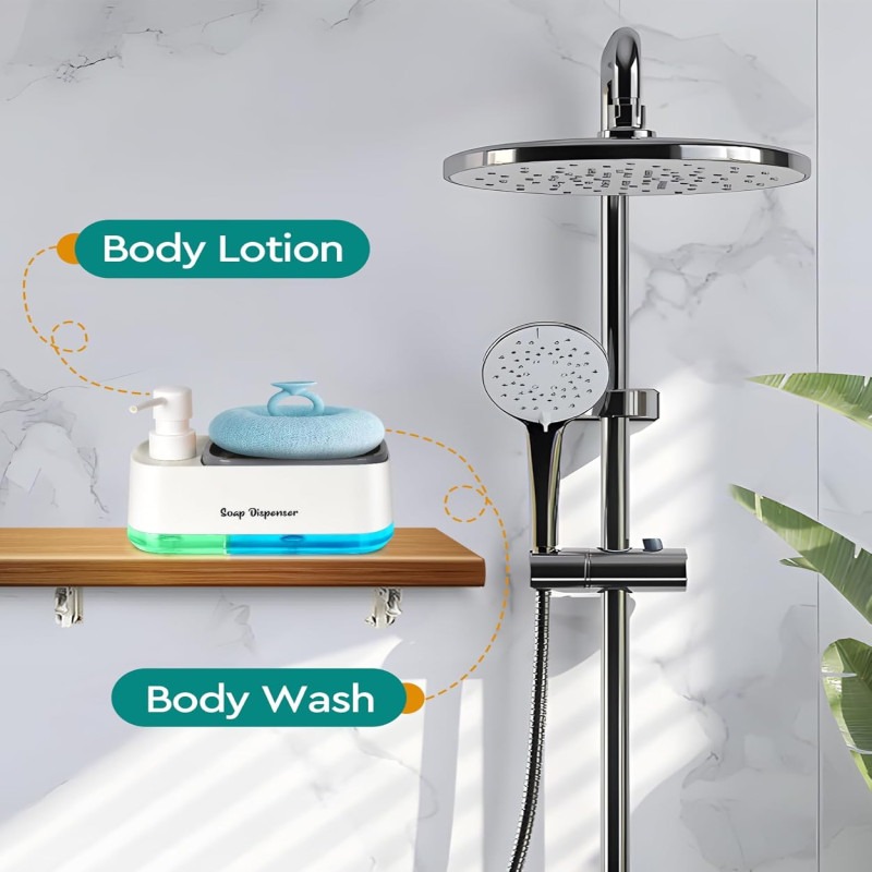 Hand & Dish Soap Pump Dispenser – Premium Kitchen Dispenser - Image 10