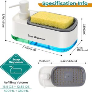 Hand and Dish Soap Pump Dispenser Premium Quality