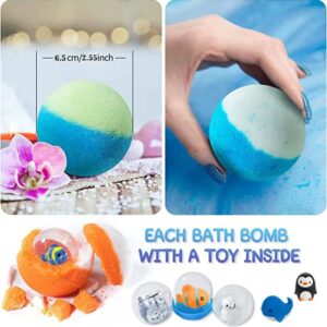 Alternative view of Hidden Surprise Bath Bombs for Kids – Fun Bath Time Gift