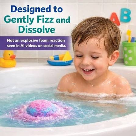 Hidden Surprise Bath Bombs for Kids for Fun Bath Time