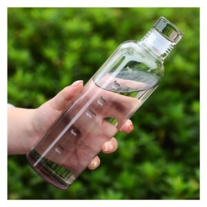 Alternative view of Transparent Glass Water Bottle 500ml