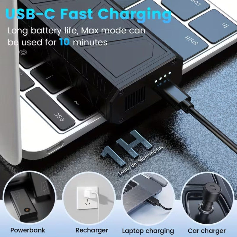 Mini jet fan portable handheld air blower
