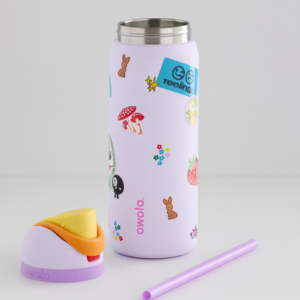 Owala FreeSip Bow 320 oz water bottle in Dear Diary design