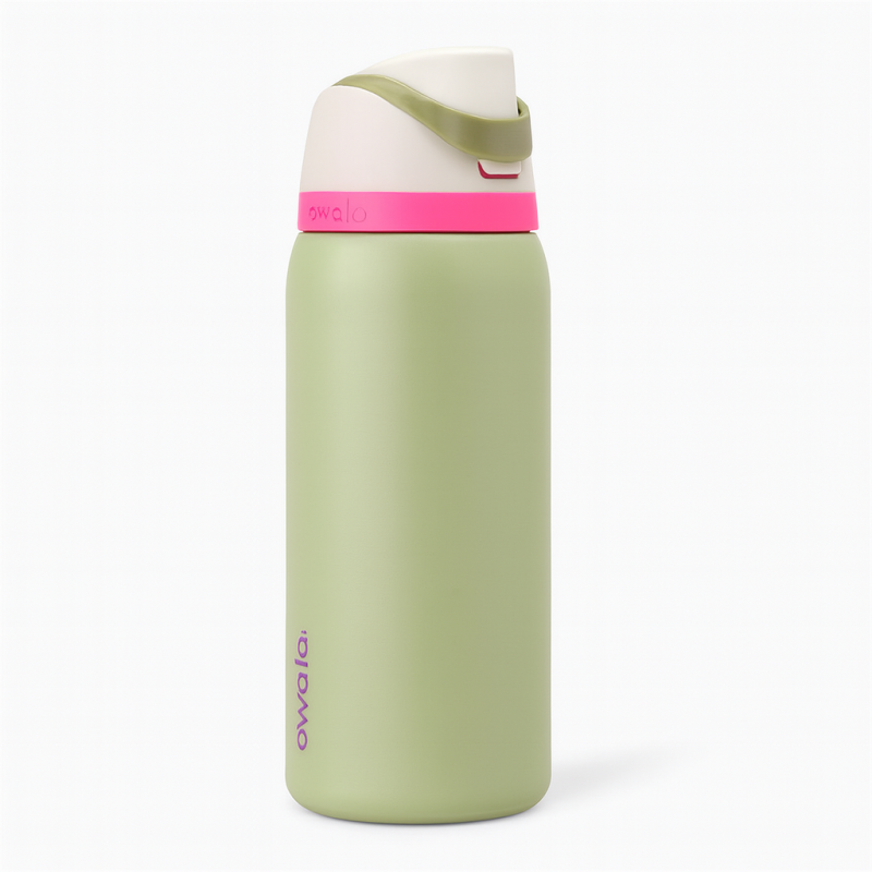 Owala FreeSip 320 oz water bottle in green