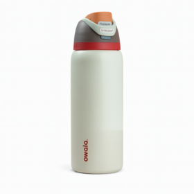 Owala FreeSip 320 oz water bottle in ivory white