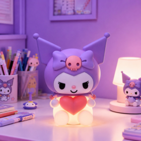 Rechargeable Kuromi Night Lamp