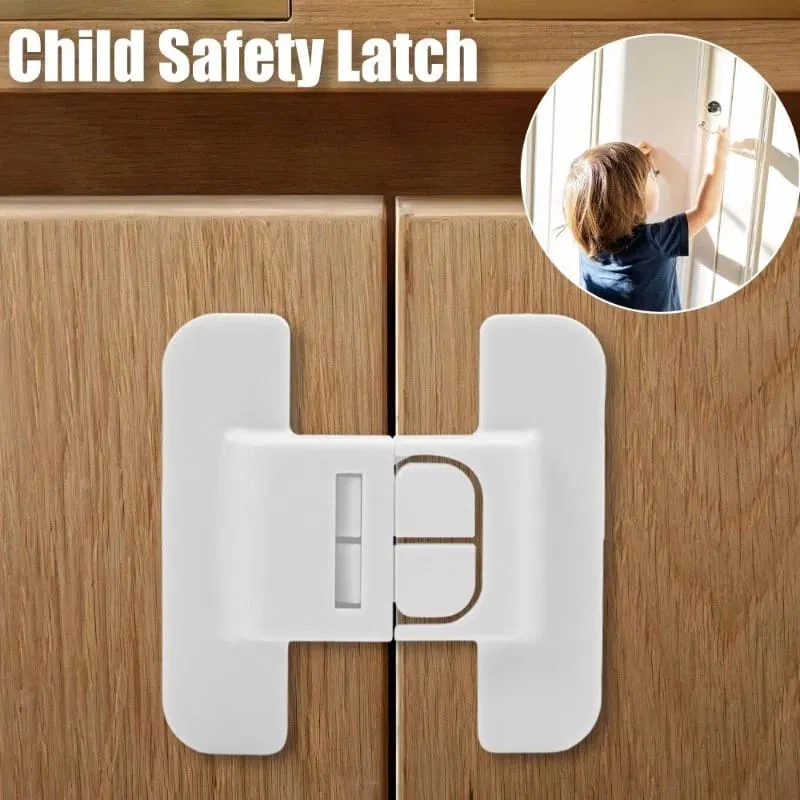Refrigerator Door Safety Lock for Compatible Fridge Doors