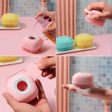 Alternative view of Silicone Bath Brush