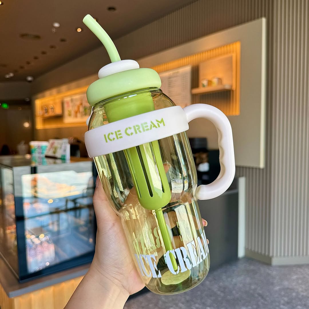 Ice Cream Acrylic Tumbler For Kids