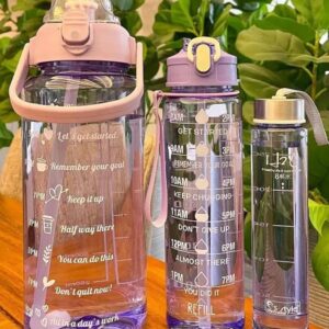 Pack of 3 Transparent Bottle