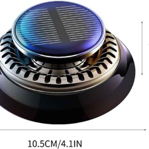 Electromagnetic Solar Powered Rotating Car Perfume Diffuser