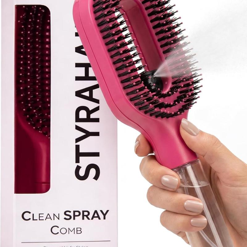 Styrahair Clean Spray Combs 2-in-1 Hair Grooming Tool