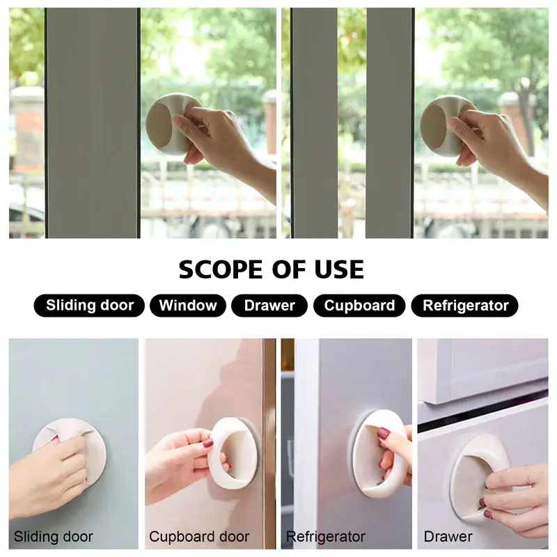 Suction Cup Door and Drawer Handle – Easy Grip Pull Handle - Image 2