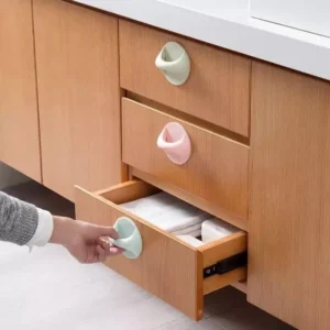 Suction Cup Door and Drawer Handle for Compatible Smooth Surfaces
