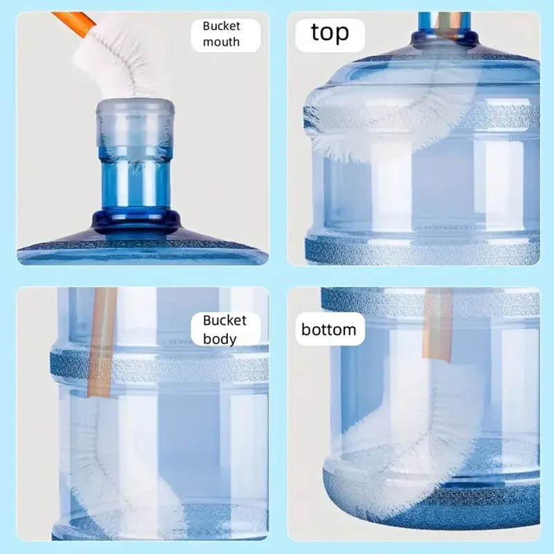Water Can Washing Brush – Stainless Steel Rod for 19L Water Gallons - Image 3