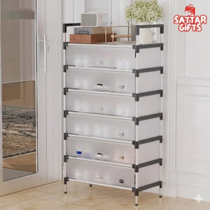 Alternative view of Dust-Proof Shoe Rack